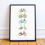 Cycle And The City. A Poster For Cyclists, thumbnail 1 of 5