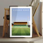 Norwich City Carrow Road From The Centre Circle Poster, thumbnail 3 of 7