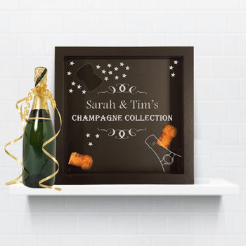 Personalised Champagne Cork Collection Box, 4 of 5