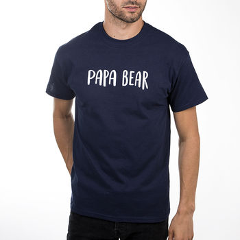 'Papa Bear' Men's T Shirt, 6 of 12