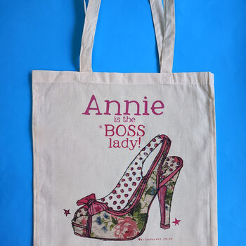 Personalised 'Boss' Bag, 7 of 8