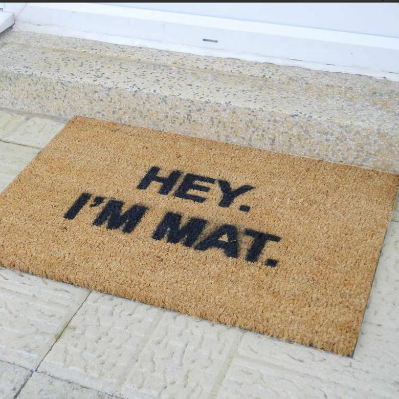 I M Mat Doormat By The Letteroom Notonthehighstreet Com