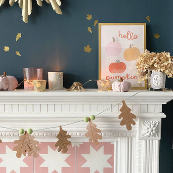 Autumn Leaf Wall Stickers, 5 of 8