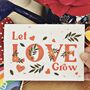 Grows Into Wildflowers Let Love Grow Card, thumbnail 1 of 1