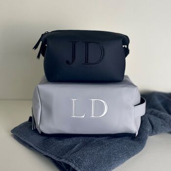 Personalised Matte Recycled Washbag, 3 of 8