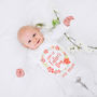 Personalised First Father's Day Floral Babygrow, thumbnail 5 of 11