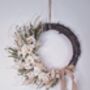 Pearl, Neutral Dried Flower Wreath, thumbnail 2 of 4