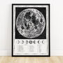 Personalised The Moon Map, thumbnail 1 of 7