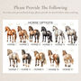 Personalised Horse And Girl Christmas Acrylic Bauble, thumbnail 3 of 7