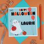 Little Ghost Personalised Halloween Card, thumbnail 2 of 5