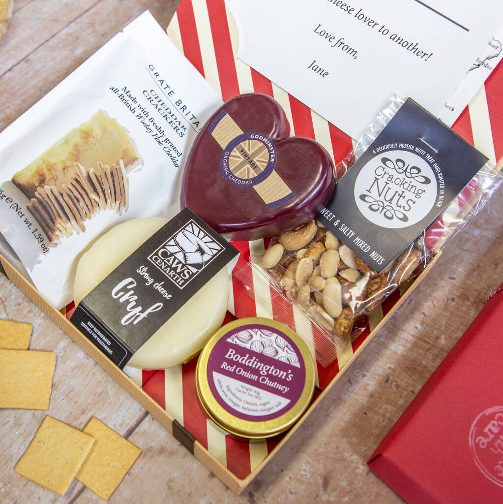 Luxury British Cheeses Letter Box Hamper, 1 of 9