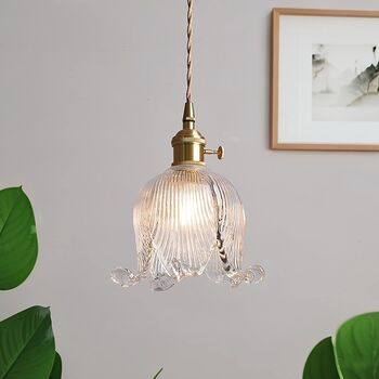 Vintage Square Glass Chandelier, 2 of 10