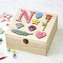 Personalised Birthday Jewellery Treasure Storage Box, thumbnail 1 of 4