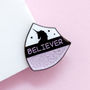 25mm Unicorn Believer Crest Enamel Pin Badge, thumbnail 2 of 7