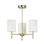 Three Light Shaded Chandelier, thumbnail 9 of 12