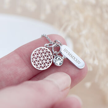 Personalised Mandala Charms Necklace, 6 of 11
