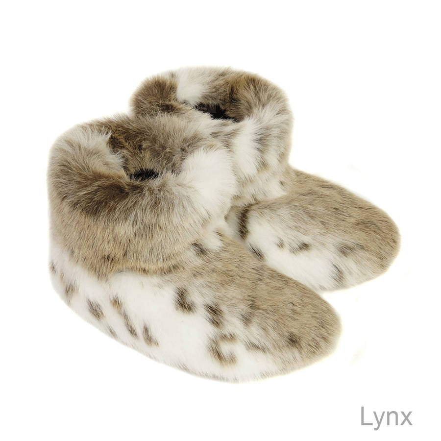 Luxury Faux Fur Slipper Boots By Helen Moore | notonthehighstreet.com