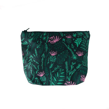 Thistles Cosmetic Bag, 3 of 6