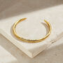 Personalised Talon Open Cuff Bangle, thumbnail 2 of 8