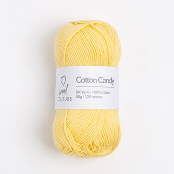 Cotton Candy Yarn 50g Ball | 100% Cotton Blend, 7 of 12