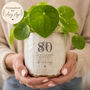 Personalised 90th Birthday Plant Pot, thumbnail 5 of 8