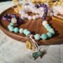 Zodiac And Evil Eye Mala Bead Necklace, thumbnail 5 of 7