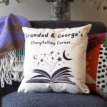 Personalised Kids Story Time Cushion, 2 of 6