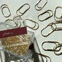 Large Metal Gold Paper Clips, Set Of 25, thumbnail 3 of 4