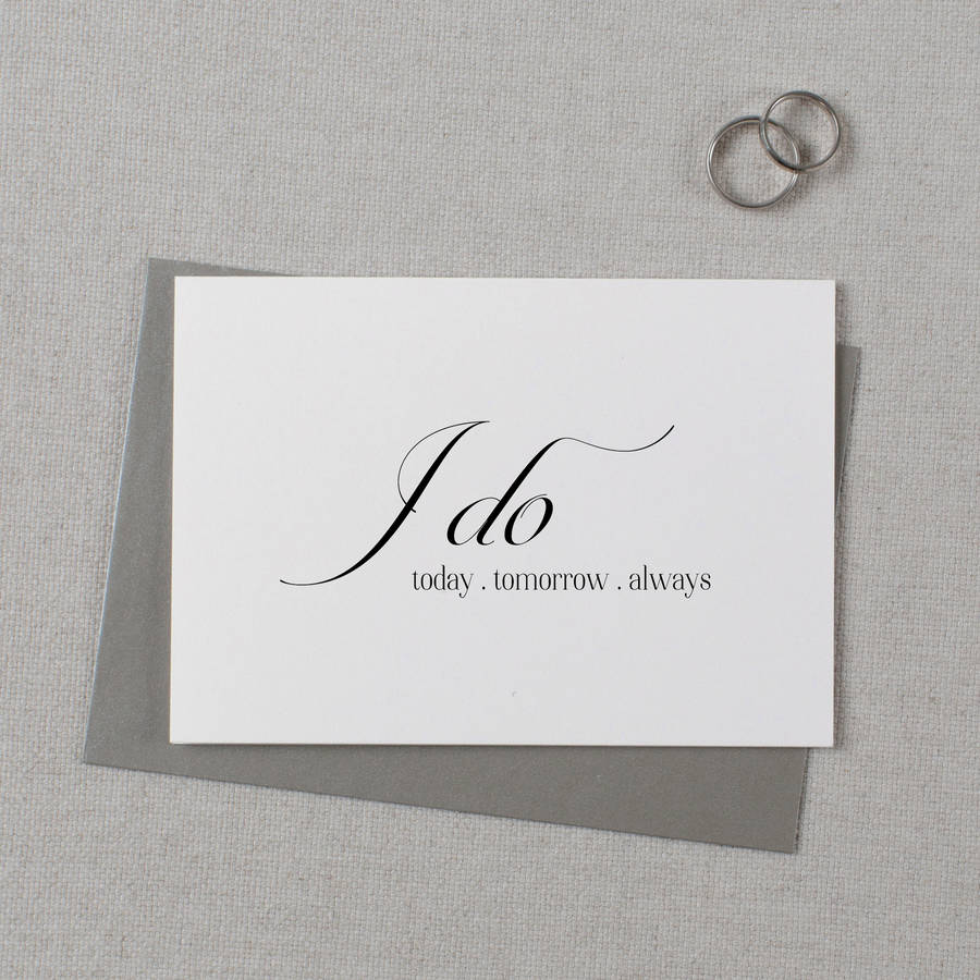 Groom To Bride Wedding Card Weddings Gallery Groom To Bride Wedding Card Image