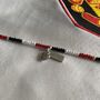 Manchester United Football Fan Mufc Bracelet With Heart Charm, thumbnail 4 of 5