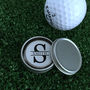 Personalised Name And Initial Golf Ball Marker, thumbnail 2 of 2