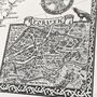 Viking Britain Map Hand Drawn Fine Art Print, thumbnail 6 of 12