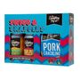 Swigs And Snaffles: Pork Crackling And Beer Gift Box, thumbnail 1 of 5