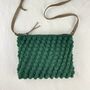 Fair Trade Crochet Boho Bobble Cross Body Handbag, thumbnail 4 of 12