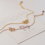 Gold Or Rose Gold Unicorn Sterling Silver Bracelet, thumbnail 8 of 10