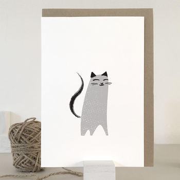 Cats Boxed Greeting Card Set, 4 of 12