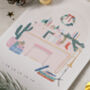 Set Of Three Cosy Christmas Scene Cards, thumbnail 3 of 9
