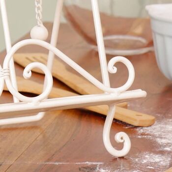 Home Baking Ivory Heart Cookbook Stand, 8 of 11