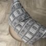 Mud Cloth Cushion Pillow With Insert Boho 13' x 19', thumbnail 9 of 9