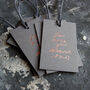For Once You Deserve This Foil Gift Tags, thumbnail 1 of 6