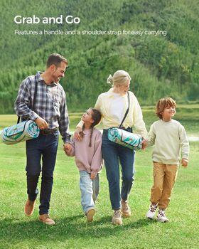 Large Waterproof Picnic Blanket Mat, 7 of 8