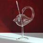 G Decor Swan Lake Elegance Cocktail Glass, thumbnail 3 of 4