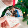 Personalised First Christmas As Mr And Mrs Married Bauble, thumbnail 1 of 5