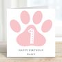 Personalised Birthday Card For Dog, thumbnail 3 of 3