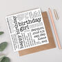 Birthday Quotes Card For Her, thumbnail 1 of 5