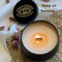 New Year New Beginnings Artisan Secret Message Candle, thumbnail 3 of 4