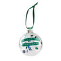 Green And Blue Personalised Christmas Bauble Tree Decor, thumbnail 4 of 8