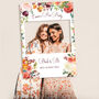 Orange Floral Hen Party Sign And Photobooth Frame, thumbnail 3 of 4