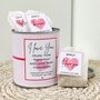 Valentine Tea Bags With Personalised Messages, thumbnail 2 of 4