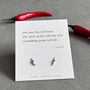 Something Great Sterling Silver Chilli Earrings, thumbnail 1 of 10